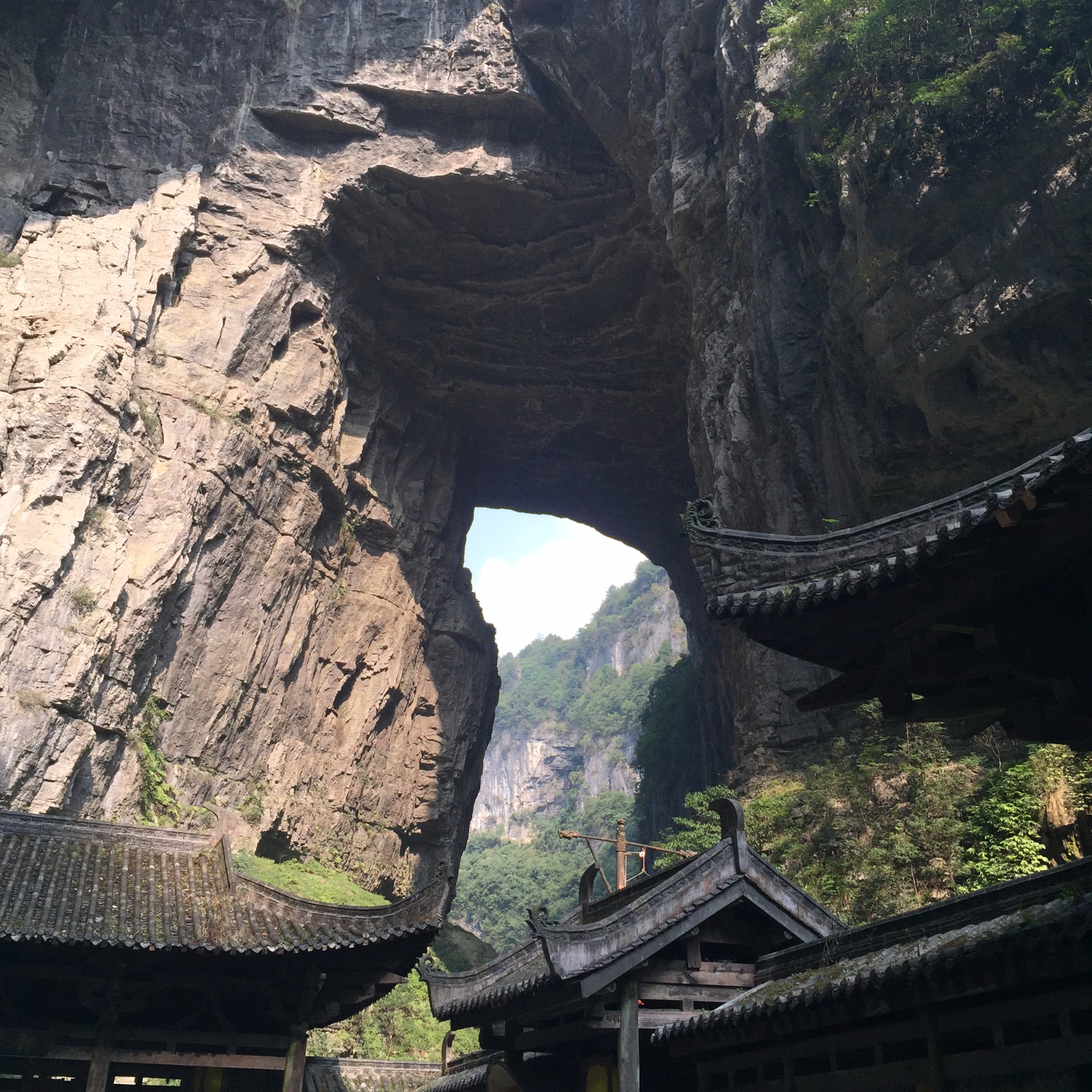 武隆天坑寨子,天生三硚1日游