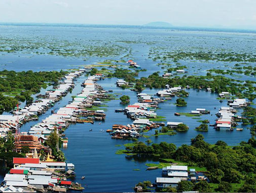 洞里萨湖水上人家之旅-tara river boat