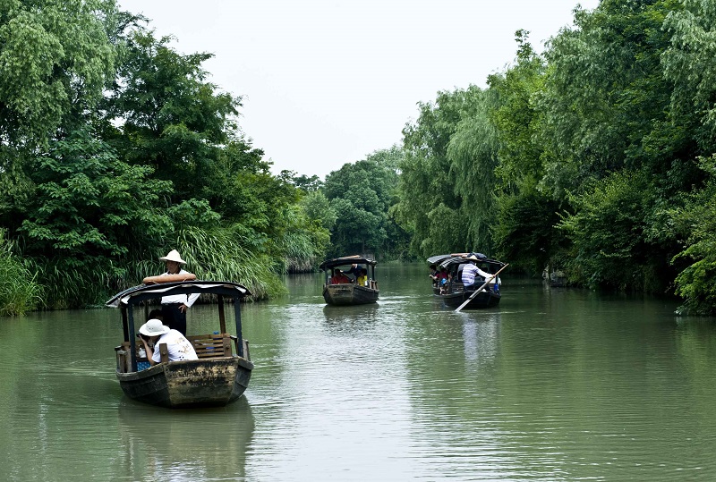 杭州西溪湿地宋城千古情演出一日游包含西溪游船和宋城千古情演出票