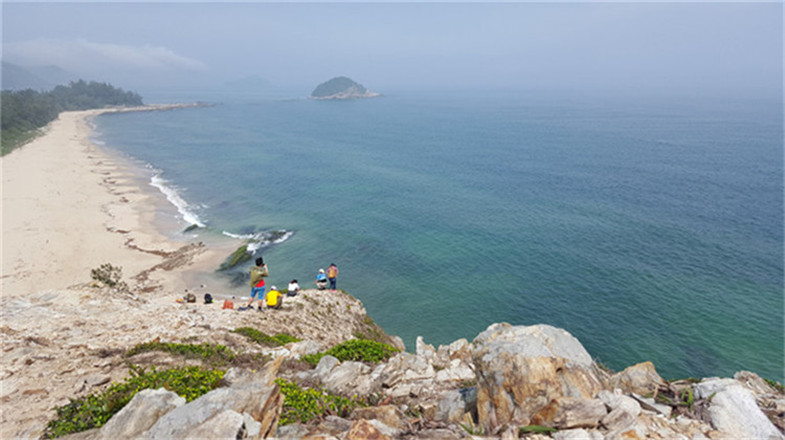 【广州出发】徒步惠州 黑排角海岸线 无敌海景 观海浪