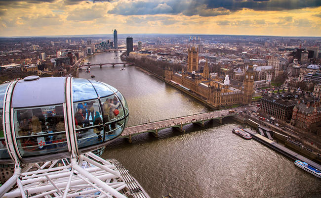 【用上帝的视角审视伦敦】london eye 伦敦眼普通观景