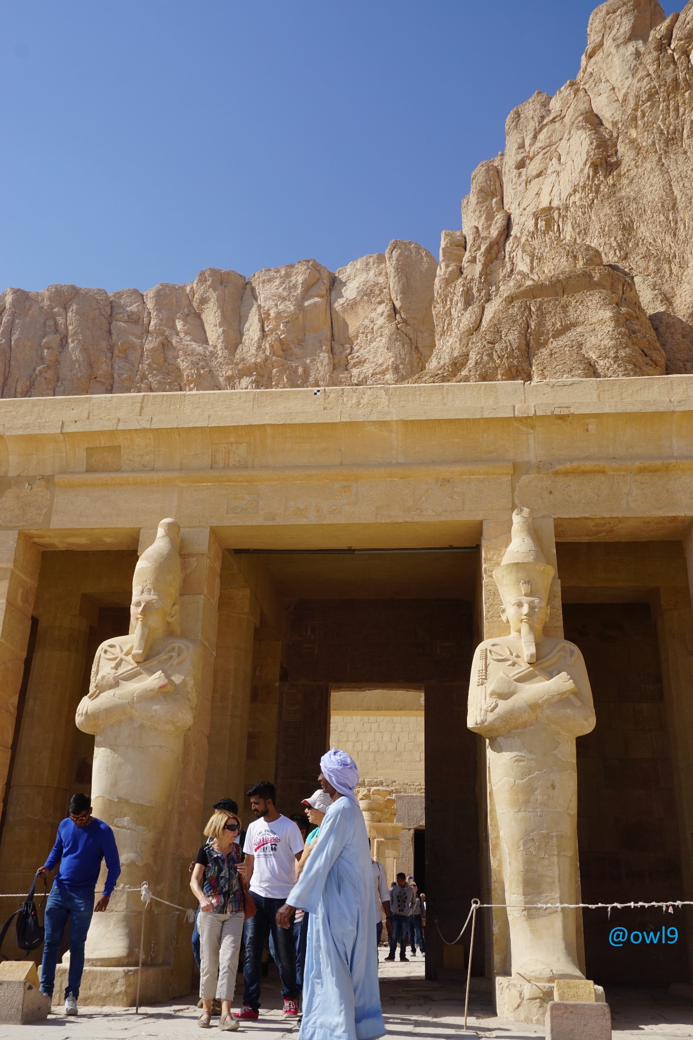 2018埃及行(第三站)---卢克索二日,西岸女法老hatshepsut陵墓