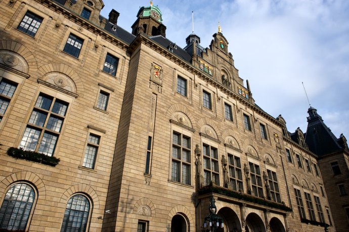 荷兰抹平二战痕迹的城市鹿特丹