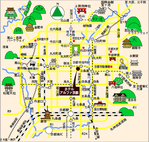 逛京都必不可少的路线图有图有真相