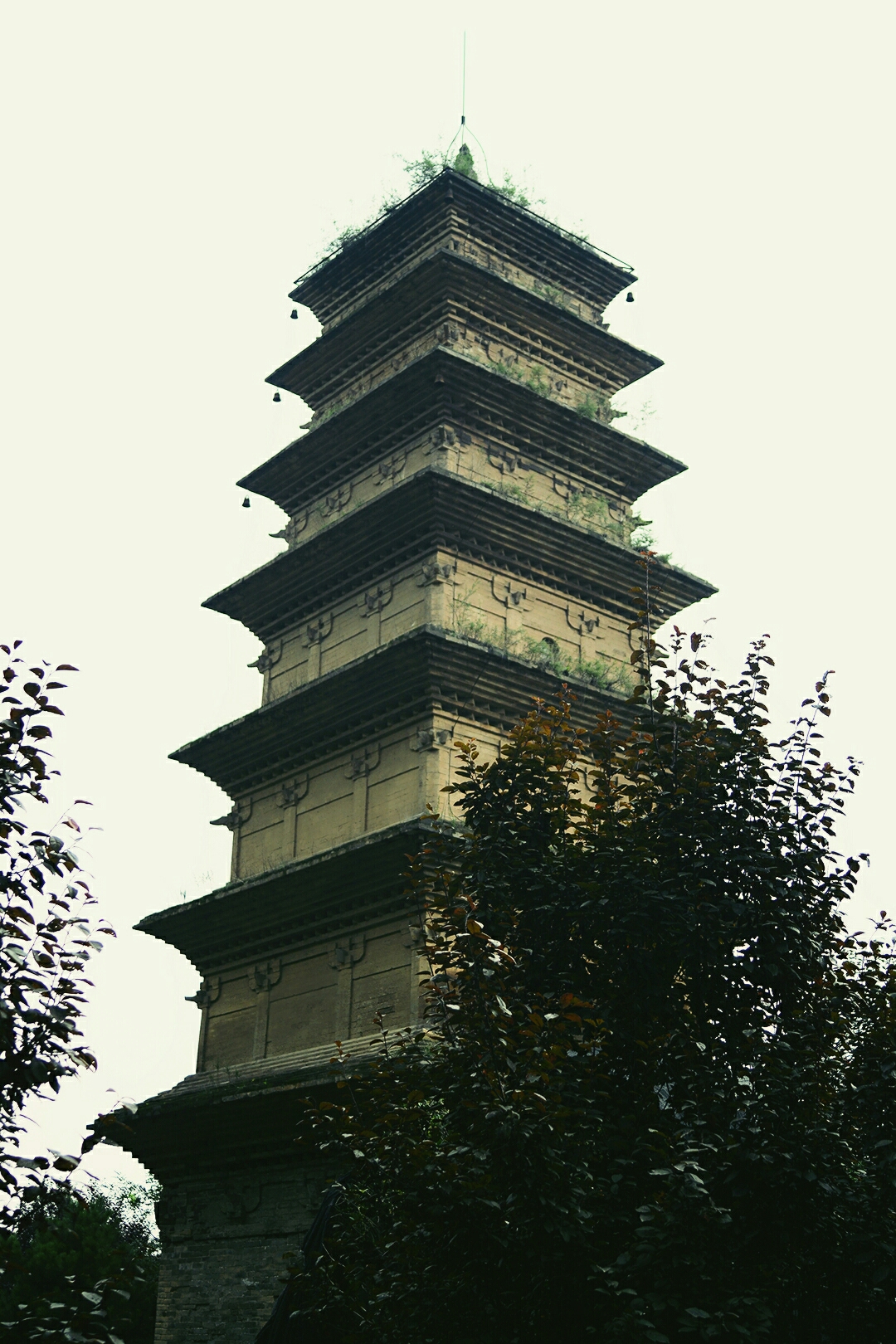 我在西安––寻找最美古建筑华严寺双塔