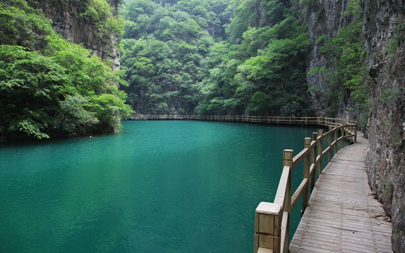 河北保定野三坡清泉山景区门票(奇峰林立,世外桃源)