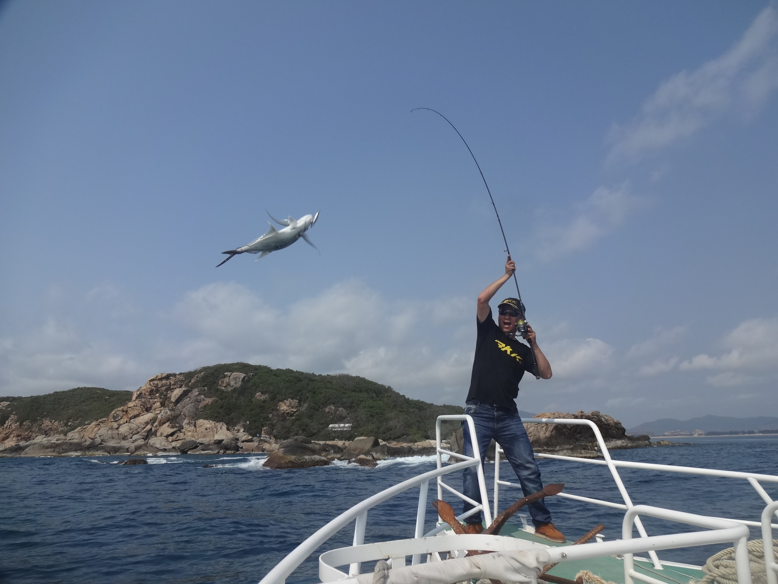 三亚蜈支洲岛·平台/游艇海钓(醉翁之意不在鱼),马蜂窝自由行 - 马蜂
