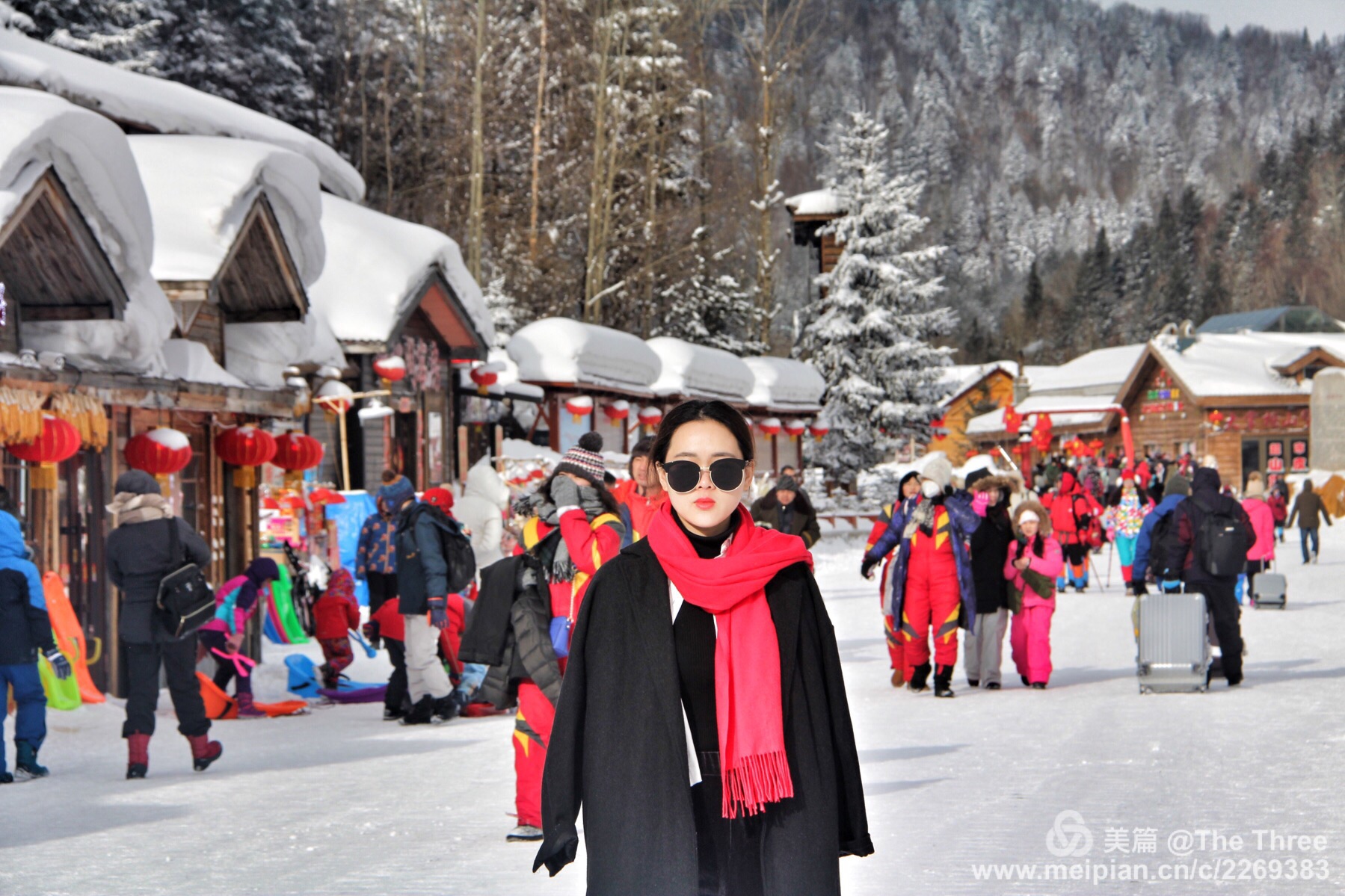 扎雪乡人口_雪乡图片(3)