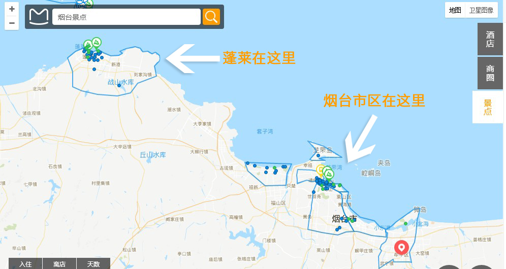 初到烟台,如何玩转烟台蓬莱两地美景?