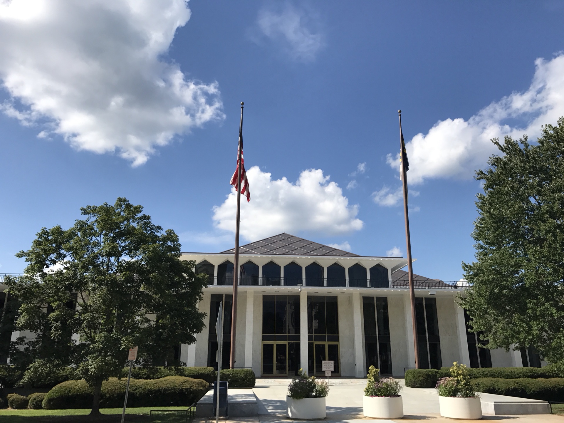 行走北卡州首府罗利