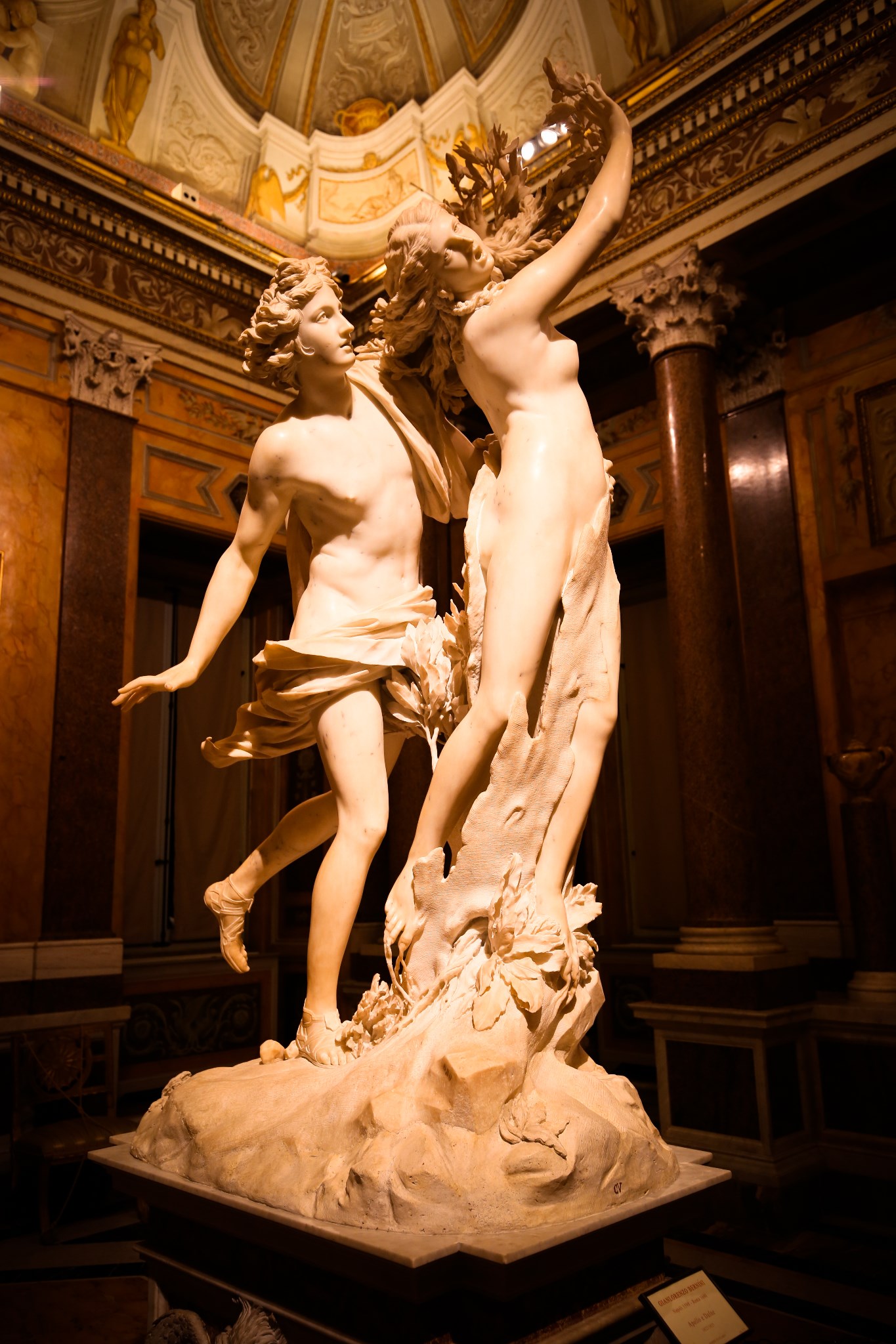 阿波罗和达芙妮雕像图片