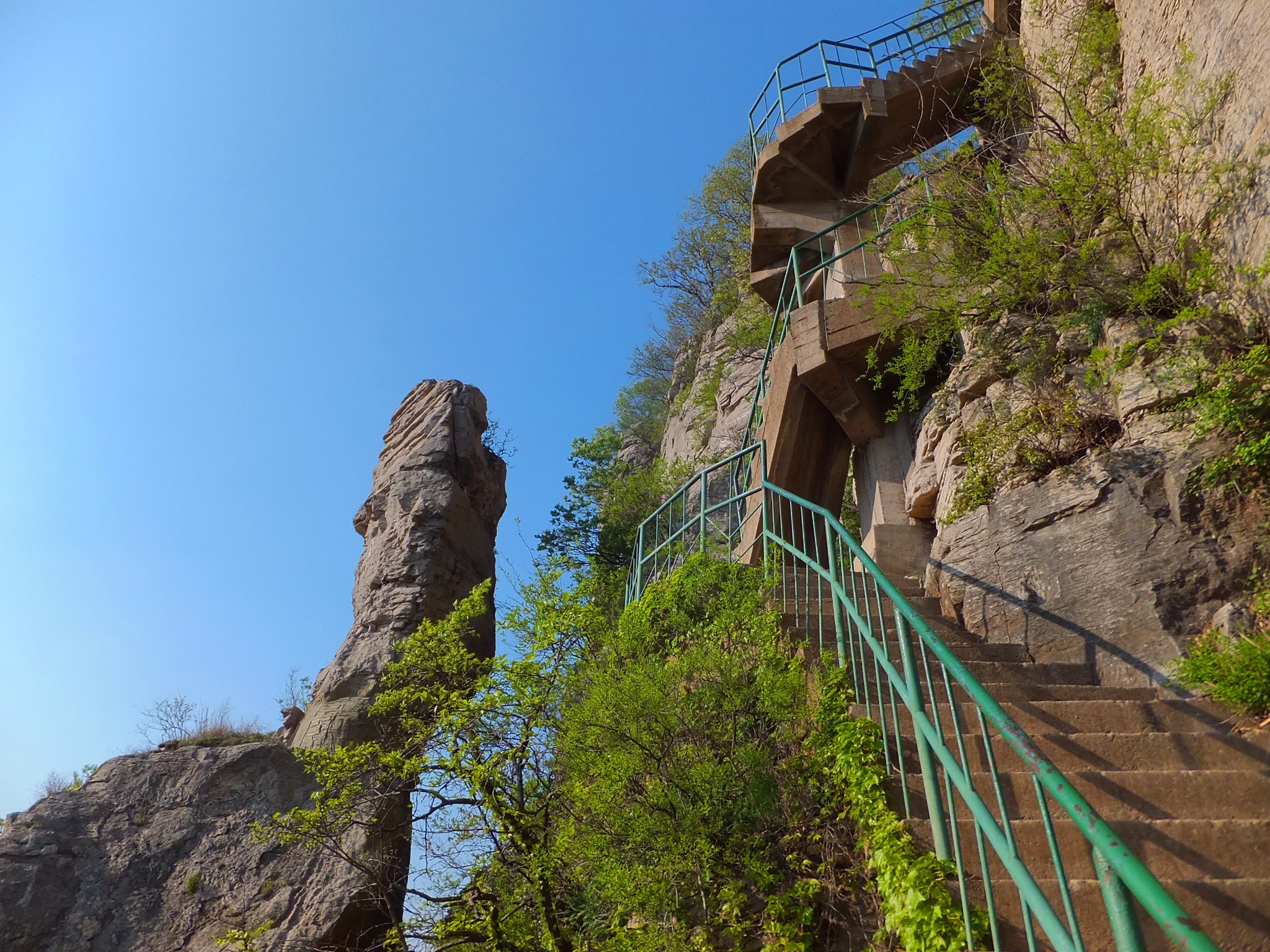 棗莊獨特自然景觀—抱犢崮,熊耳山大裂谷圖片119,棗莊旅遊景點,風景