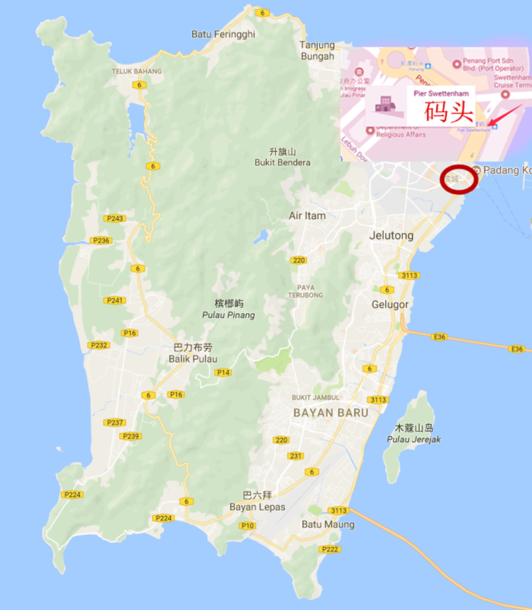 兰卡威槟城船票(单程single way 电子票方便快捷)