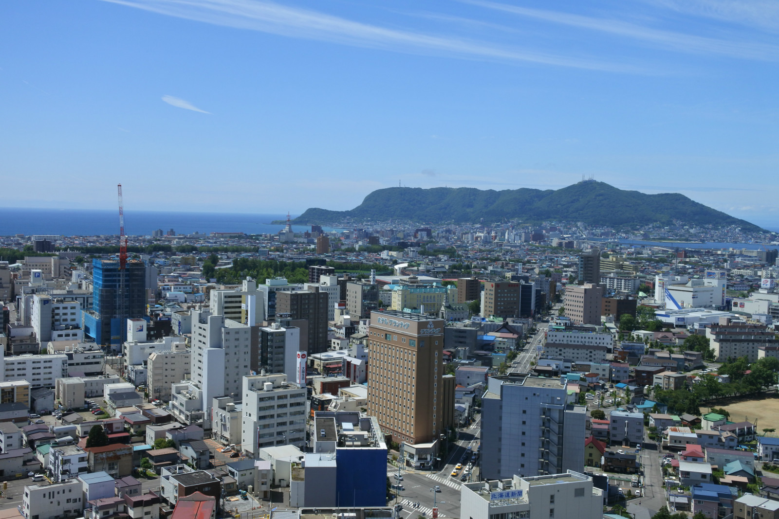 日本北海道函馆游之七 五陵郭公园 五棱郭塔