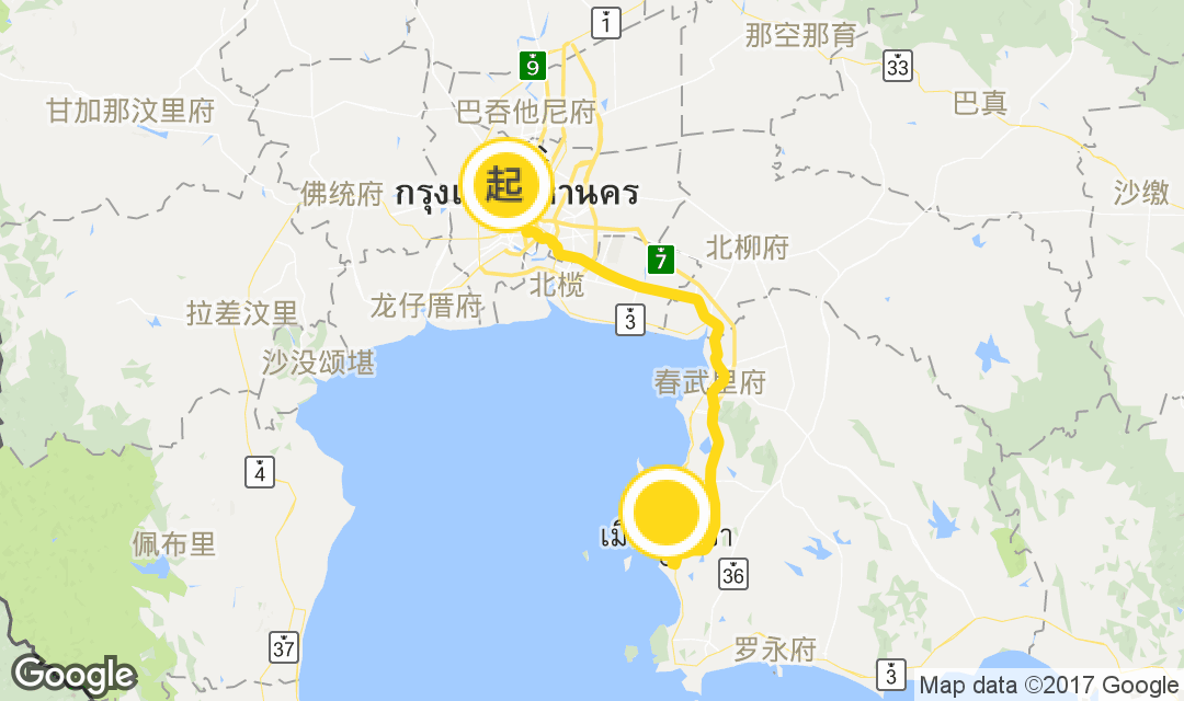春武里地图图片