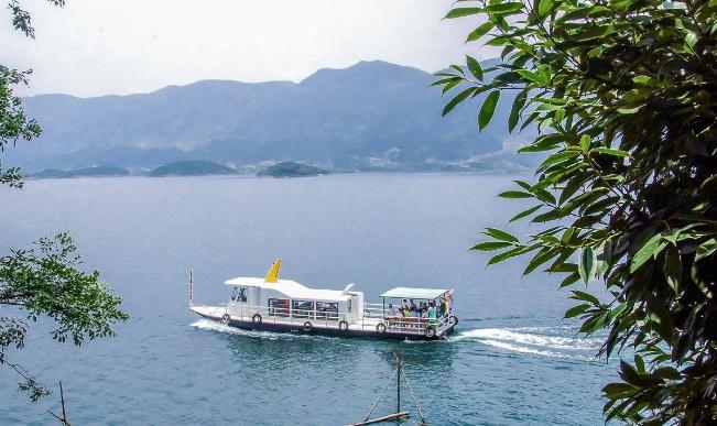 武漢周邊4a級景區黃石仙島湖野人島 觀音洞 望仙崖一日遊(含遊船,玻璃