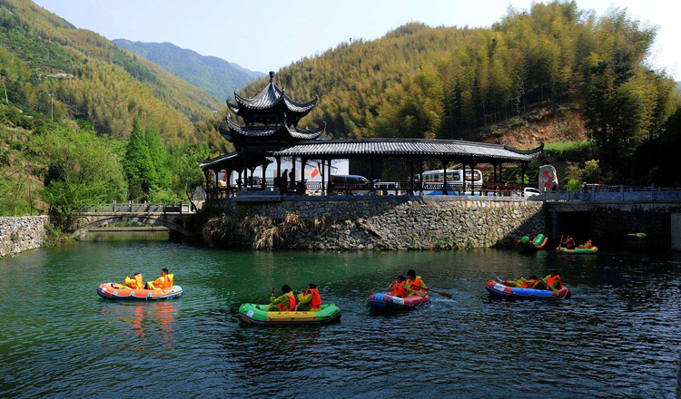 黃山天湖景區漂流電子門票(可加選天湖歡樂谷門票)