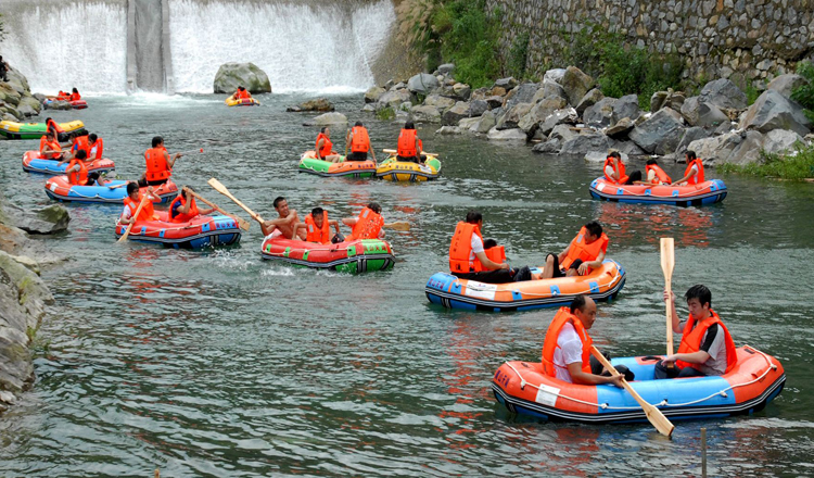 黄山天湖景区漂流电子门票(可加选天湖欢乐谷门票)