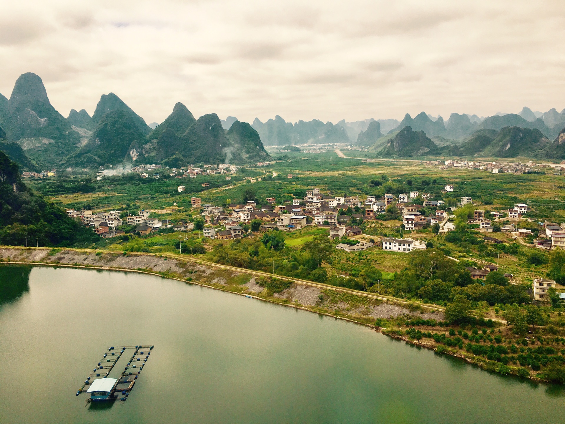 阳朔兴坪老寨山