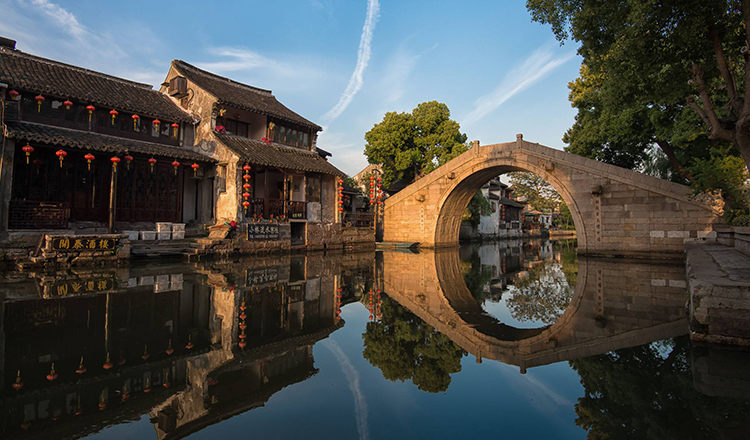 古代吴越文化的发祥地之一 浙江嘉兴水乡西塘门票 西塘古镇门票景区大