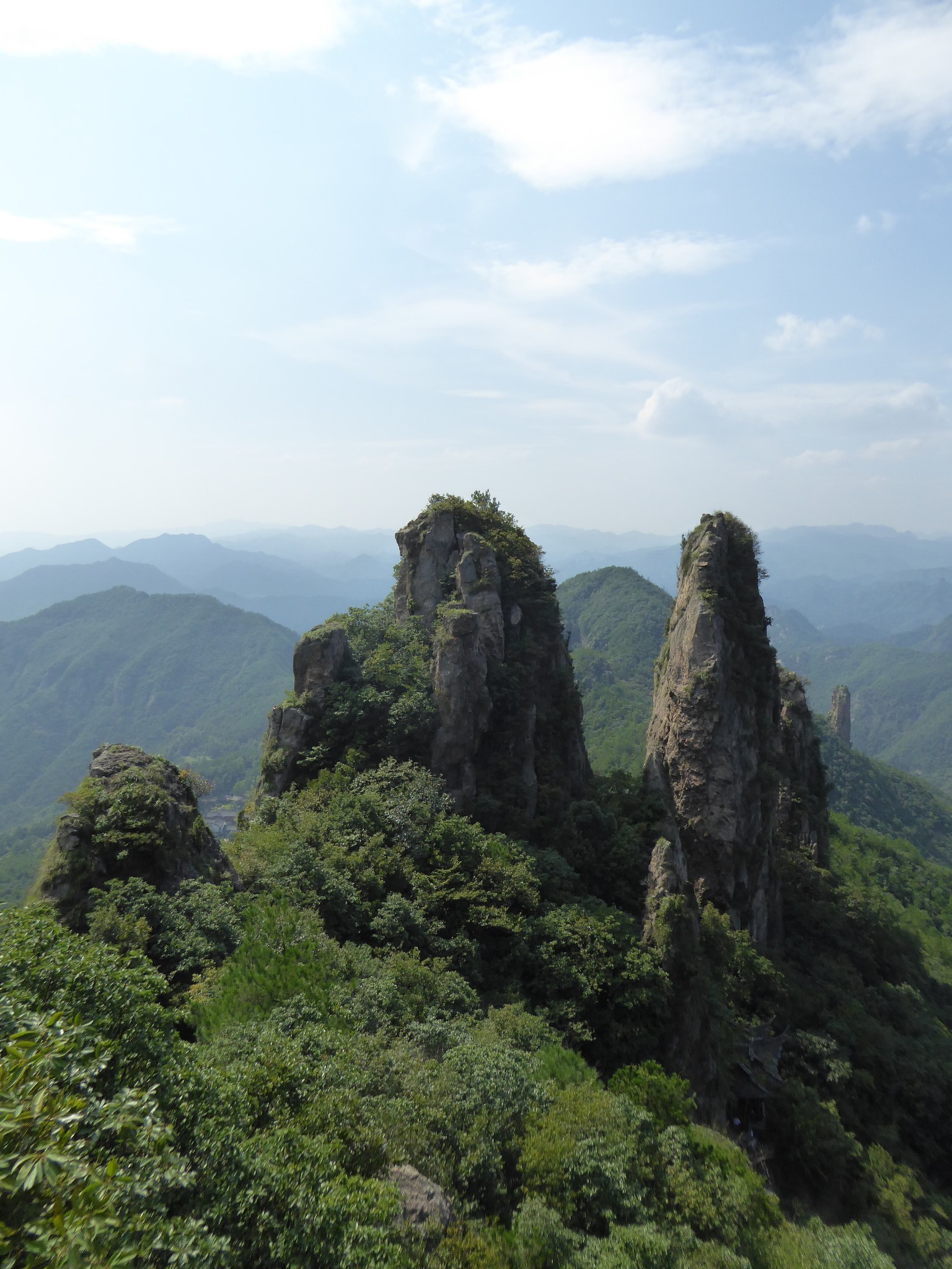 2017国庆浙南自由行2江南第一仙峰奇秀峰林怪石纷呈浙婺名山仙华山