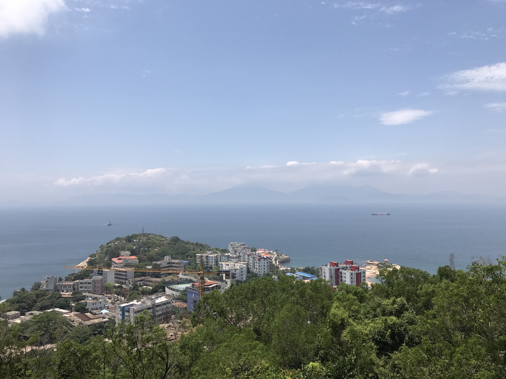香州港游轮到外伶仃岛