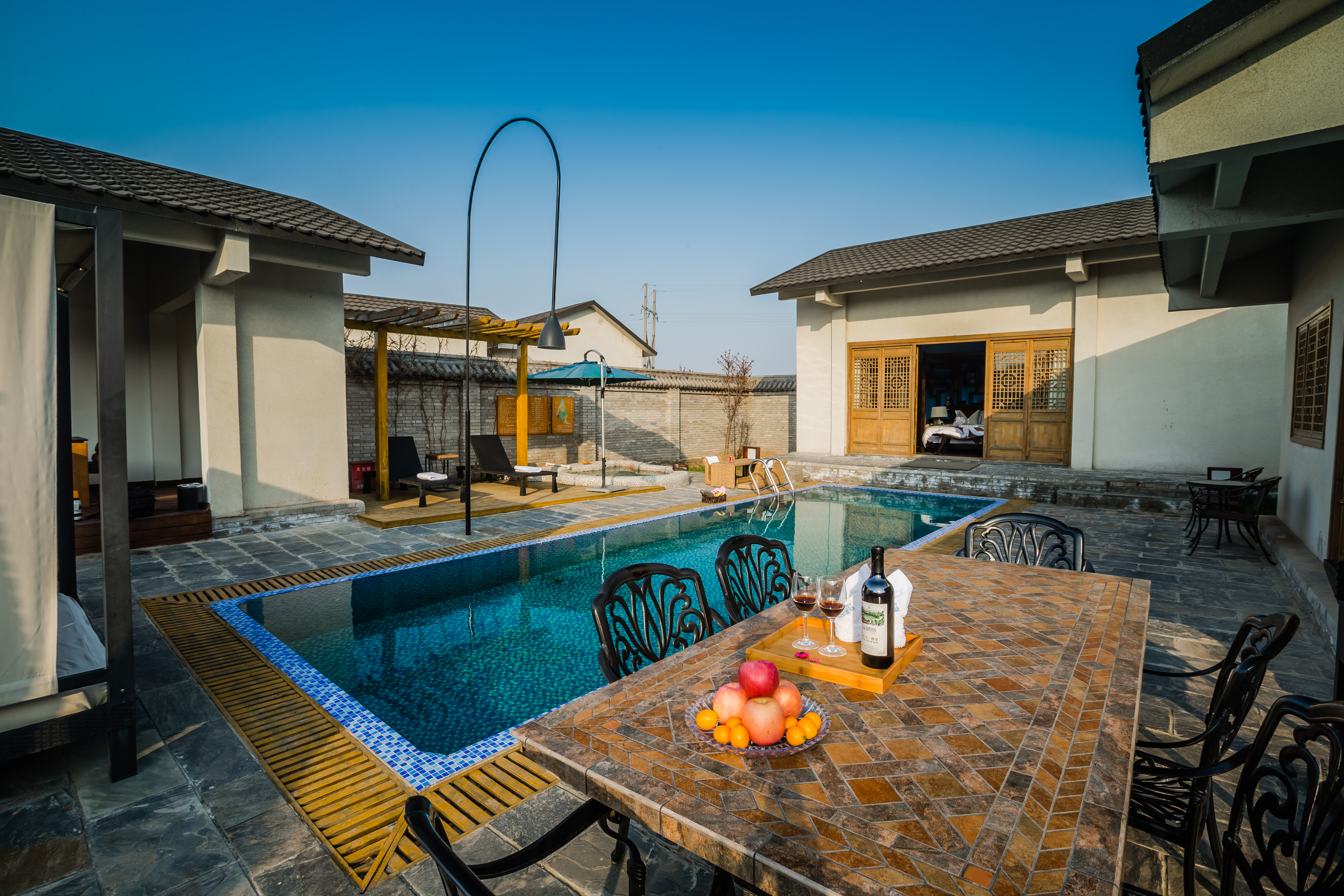 霸道总裁独宠·逸景营地太白山温泉别墅商务招待3天2晚(私密院落 温泉