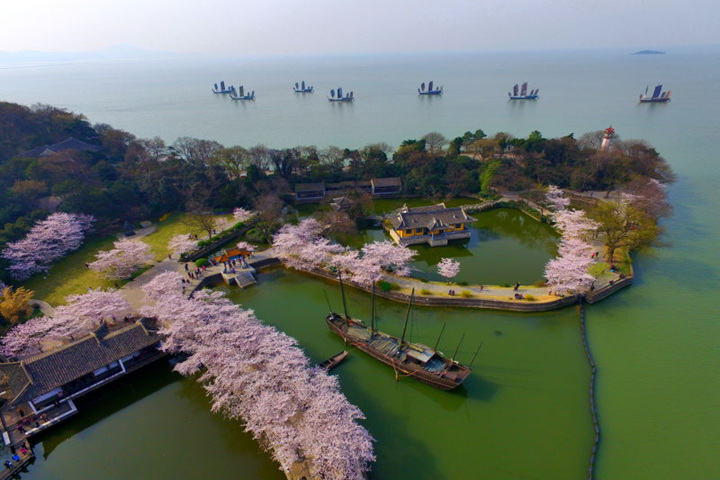 無錫黿頭渚景區電子門票太湖佳絕處畢竟在黿頭