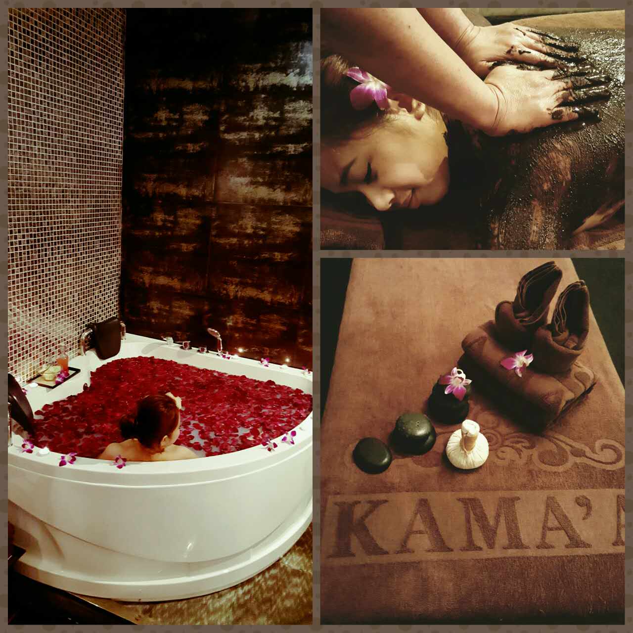 沙巴亚庇kamaa spa热石精油按摩