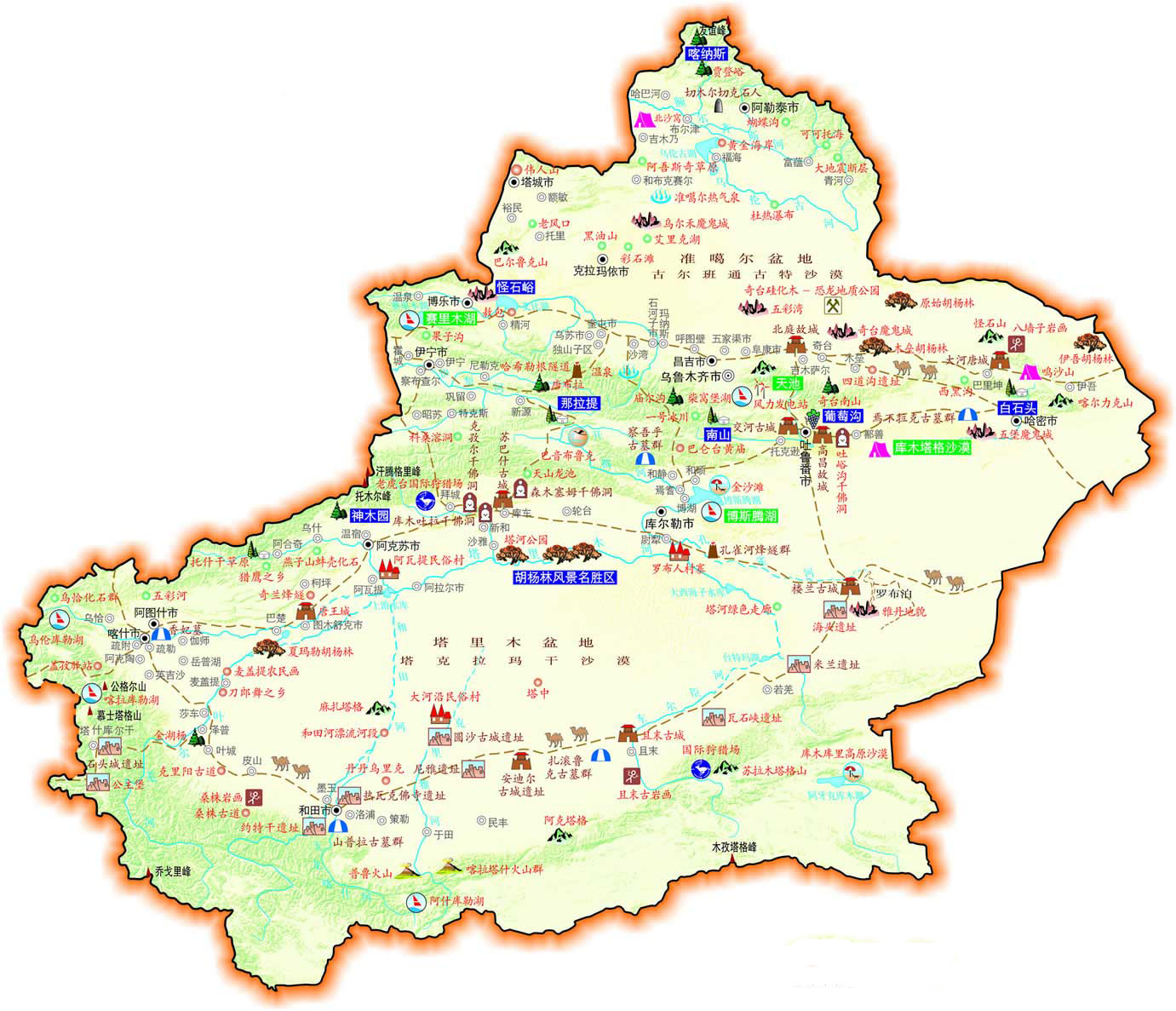新疆农一师地图图片