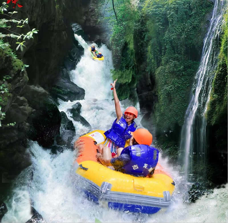 清远古龙峡猛龙漂流门票 山水乐园票(电子票)