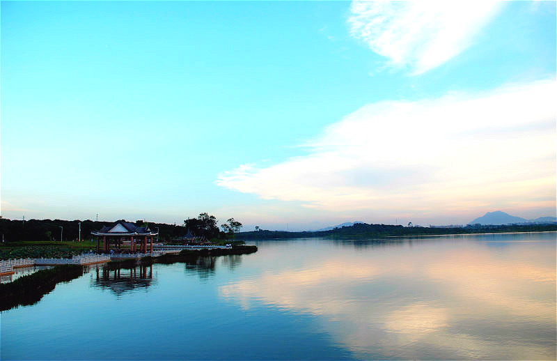 松山湖环湖骑行 梦幻百花洲赏花休闲摄影1日游(湖光山色/生态风情)