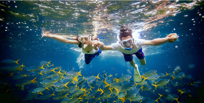 马来西亚仙本那一日游(马布岛 卡帕莱/邦邦岛/马达京 海上仙境浮潜