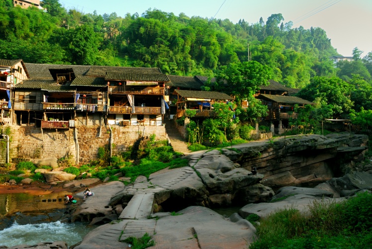 江津四面山中山古镇一日游