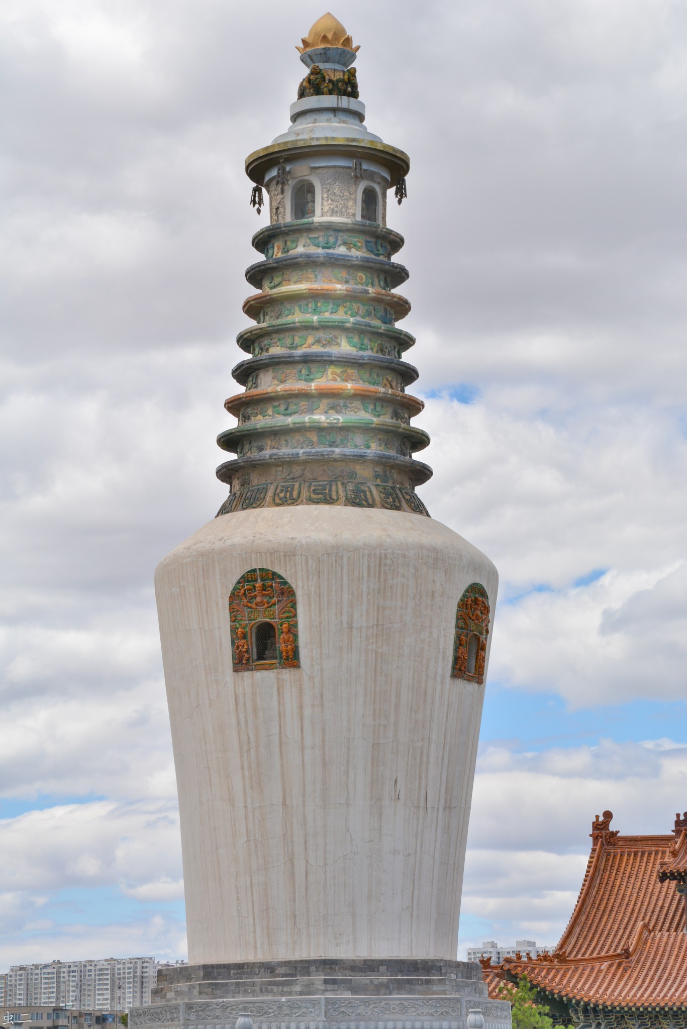 大同 法华寺 法华塔(白塔)(古塔巡礼系列之147)始建于元末明初