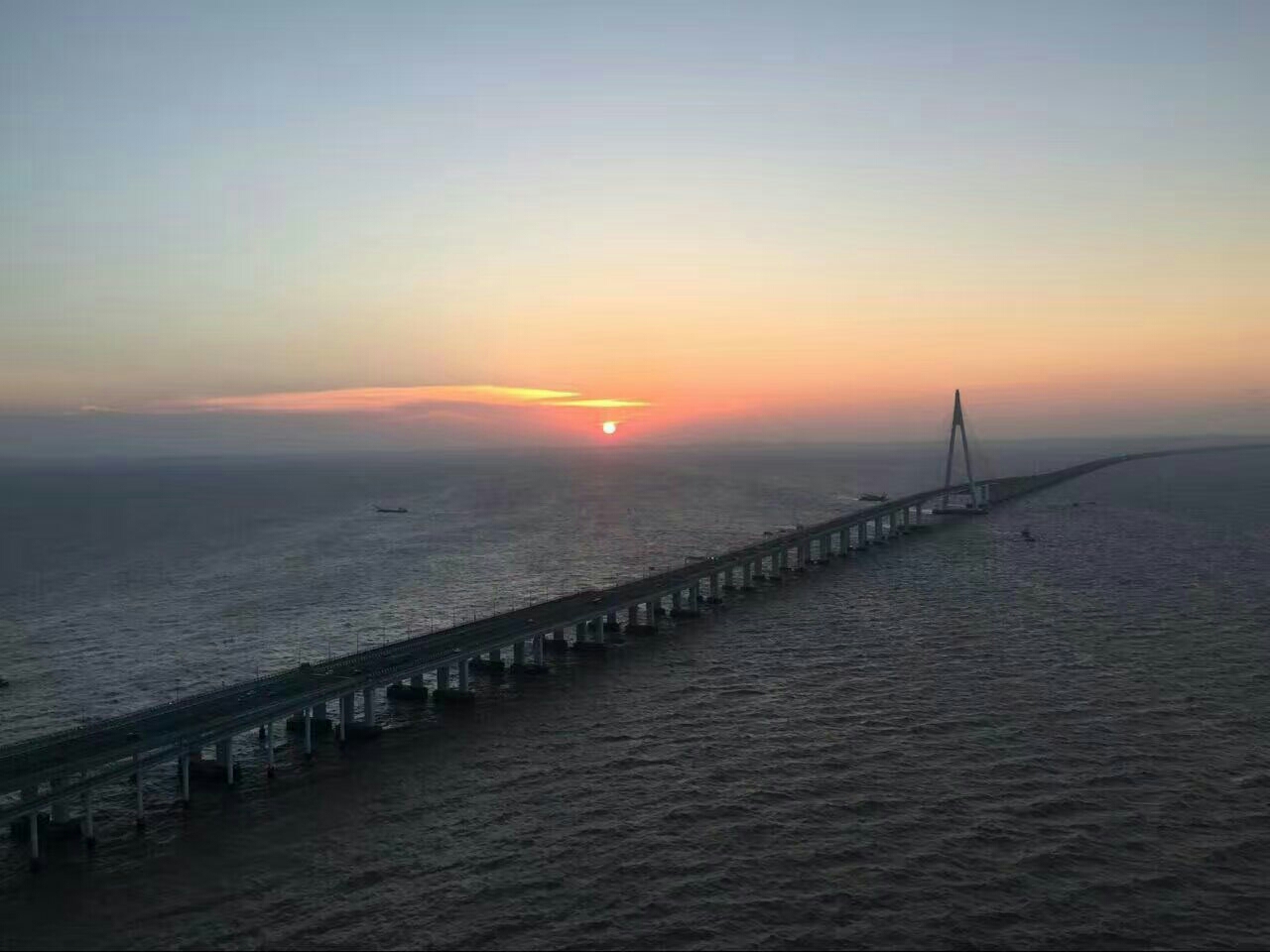 中國最美公路之杭州灣跨海大橋