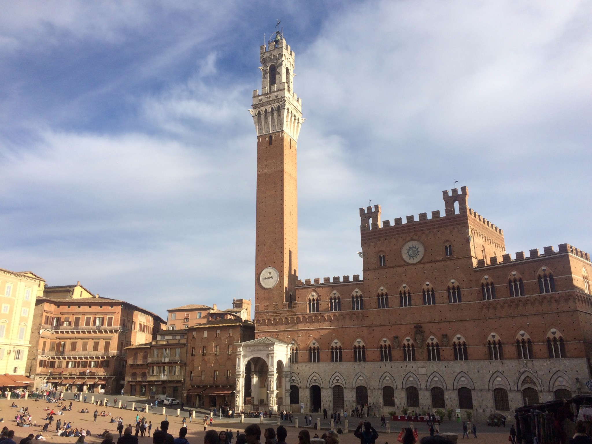 田野(园)广场 布润达喷泉 市政厅和塔楼 锡耶纳大教堂 其他叫不上名字