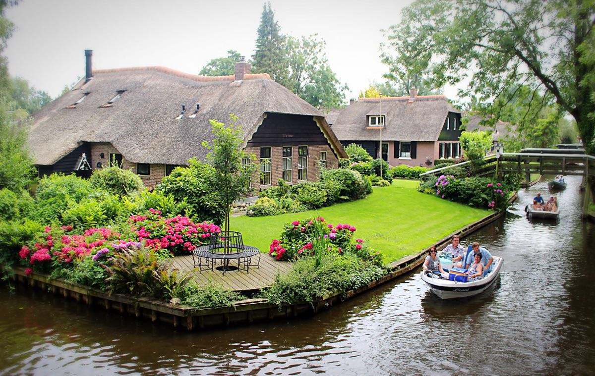 荷兰 阿姆斯特丹 羊角村一日游