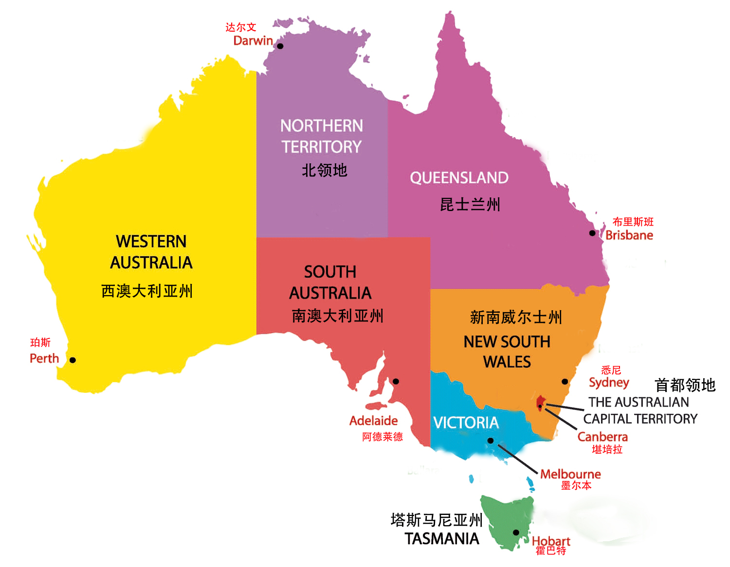 澳大利亚海外领地地图图片