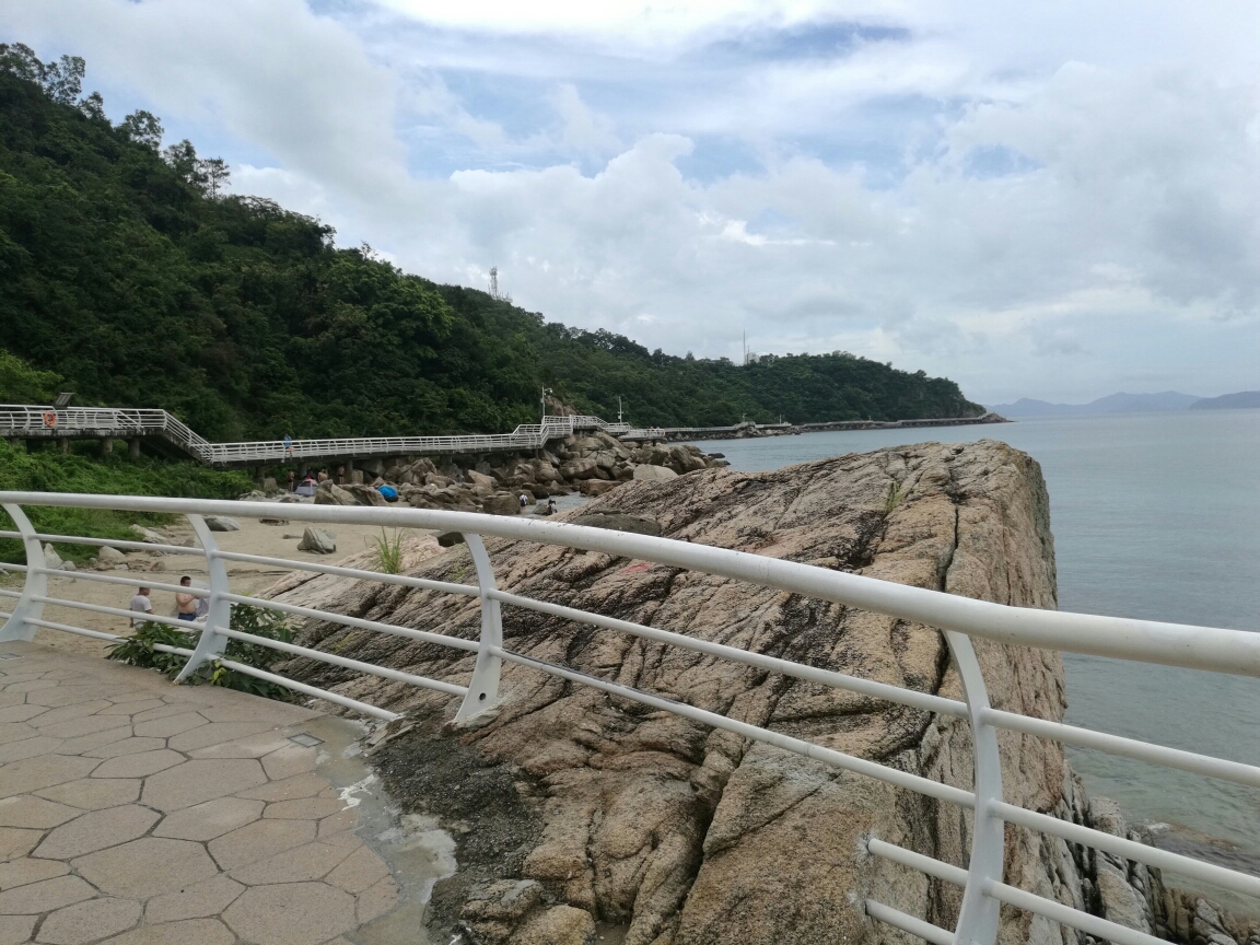 深圳最美海滨栈道,背仔角海滨栈道