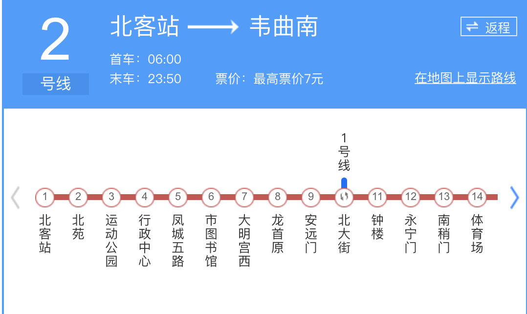 西安火车北站离市中心距离