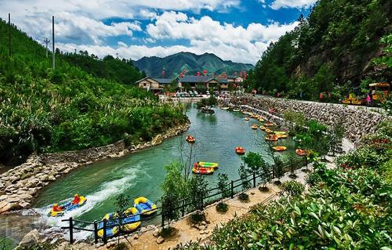 福建云灵山漂流
