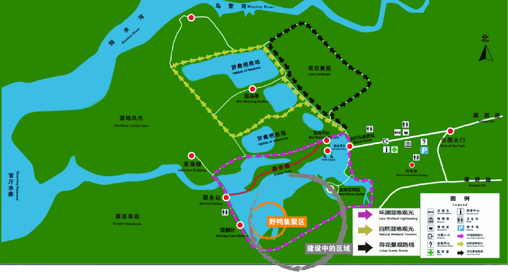 鸭河水库地图图片