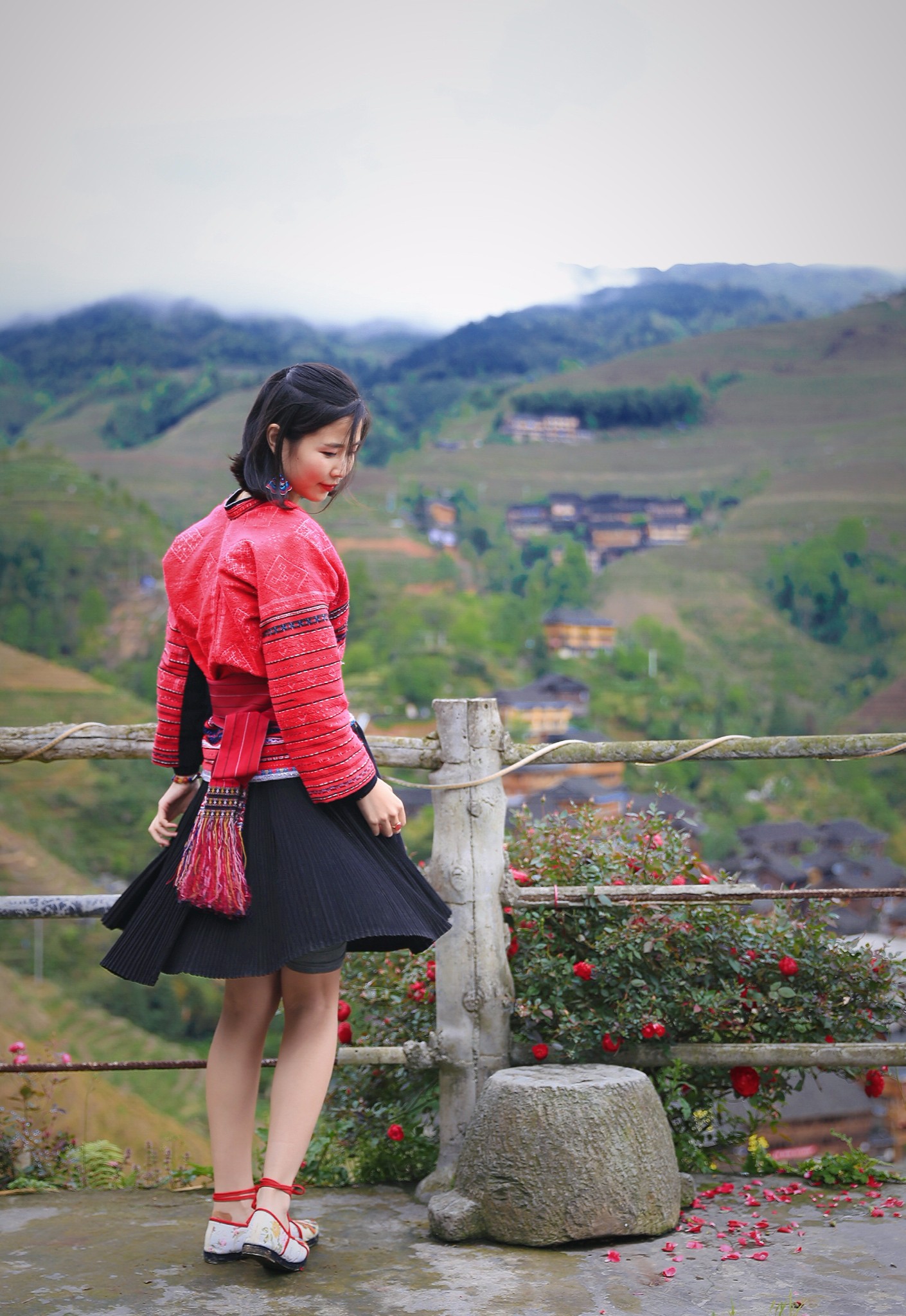 孕中期看一眼桂林我却被龙脊绊住了脚步