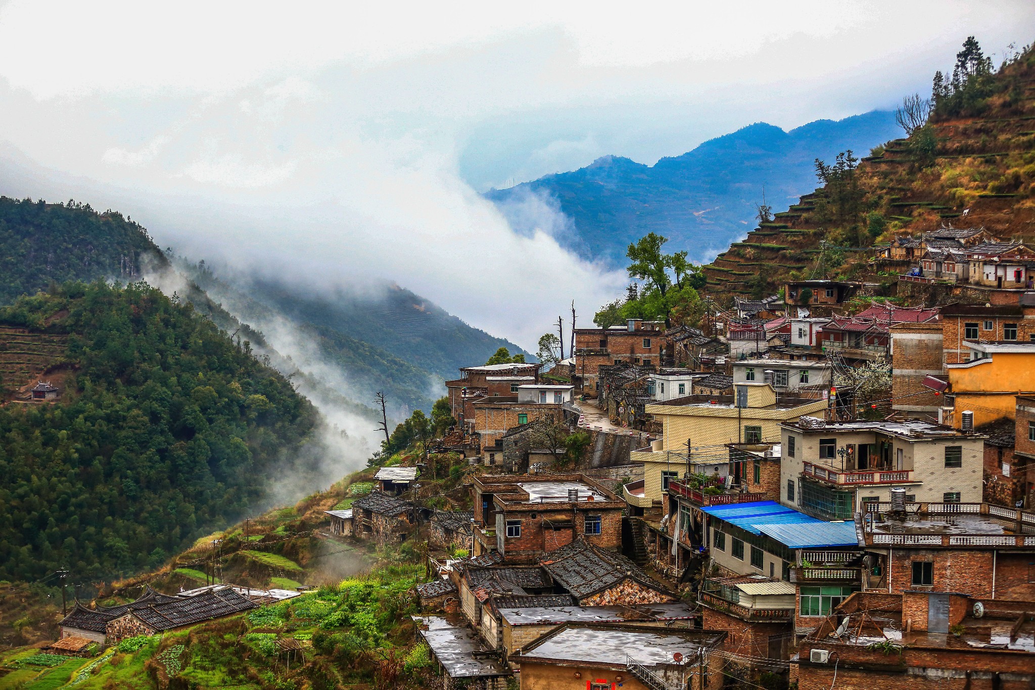 行摄村落(5)--路漫漫,其修远兮;同安西坑村