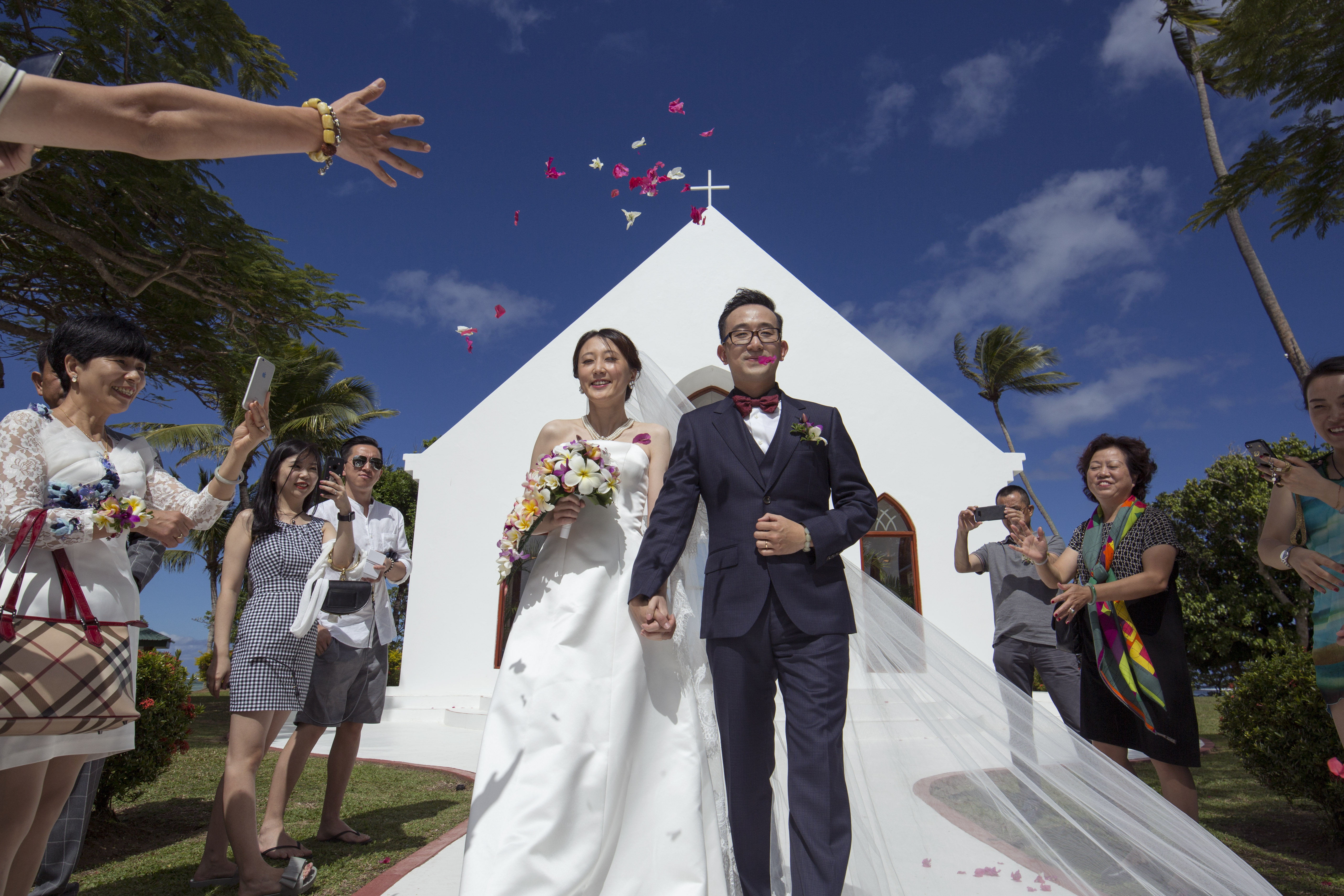 斐济 婚礼纪实跟拍 旅拍婚纱(留住时光里的爱 客片比样片更美)