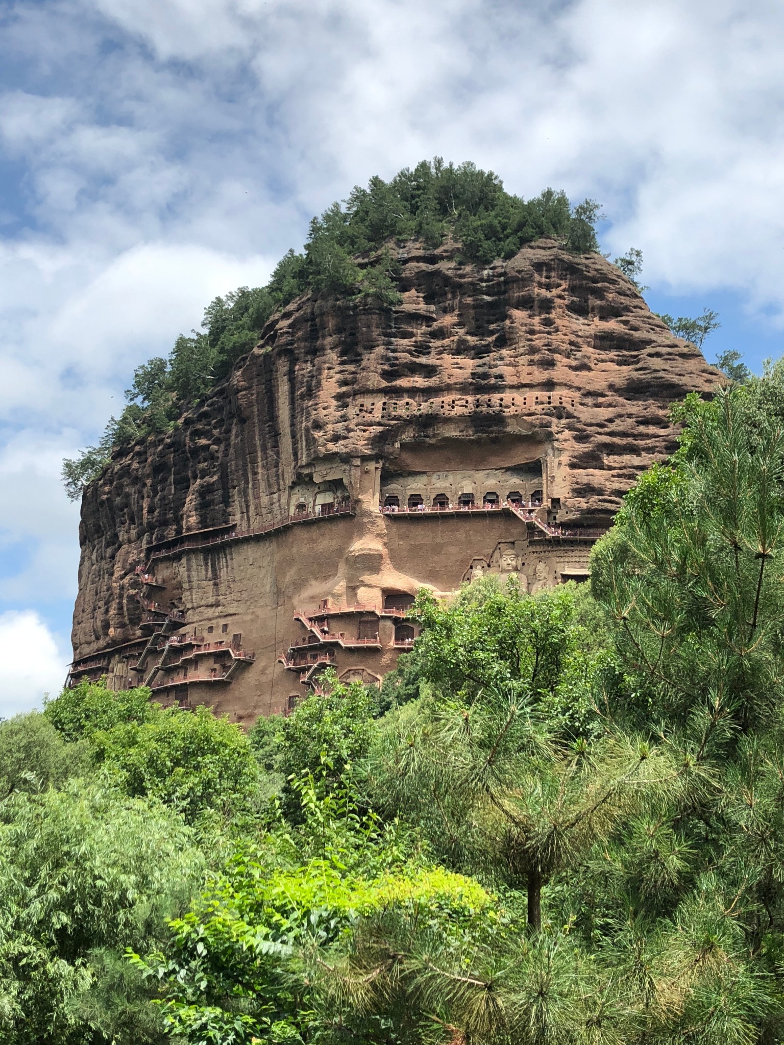 旅为行不为游国内篇麦积山天山廊道