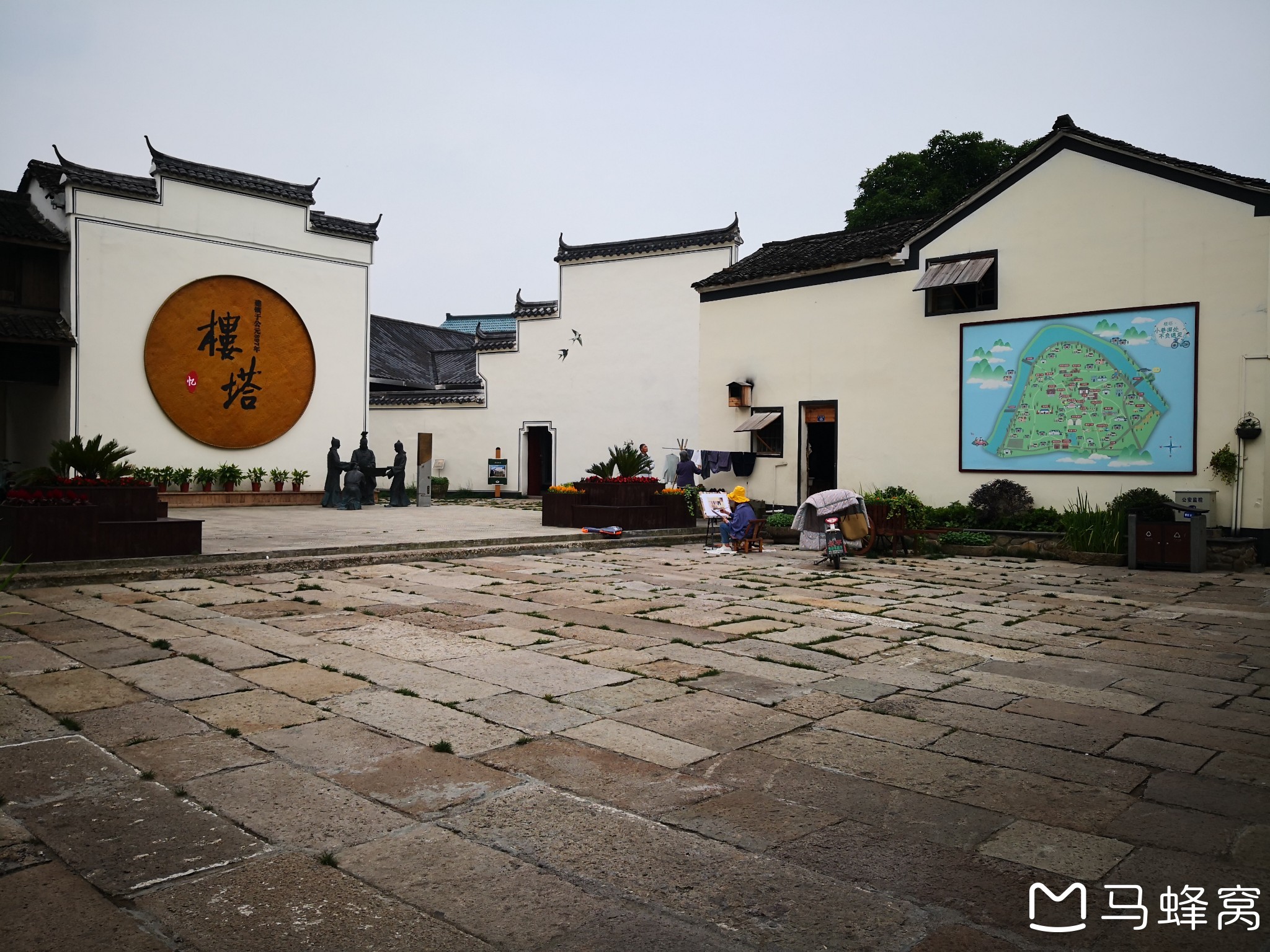 參觀遊覽杭州市蕭山區的樓塔古鎮----走遍杭州_遊記