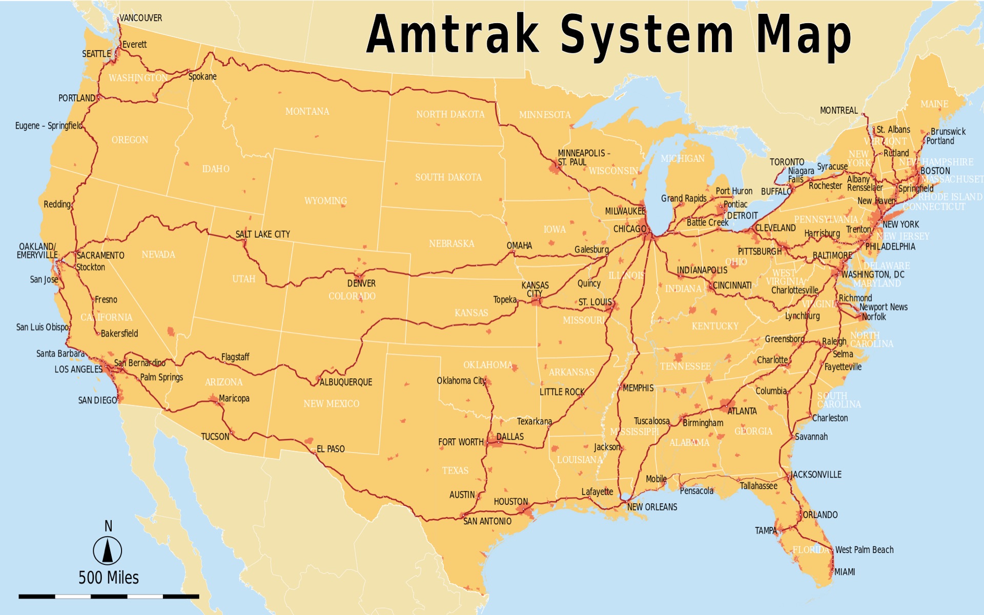 美鐵amtrak之旅-穿越大西北 芝加哥到波特蘭,體驗美帝的地廣人稀