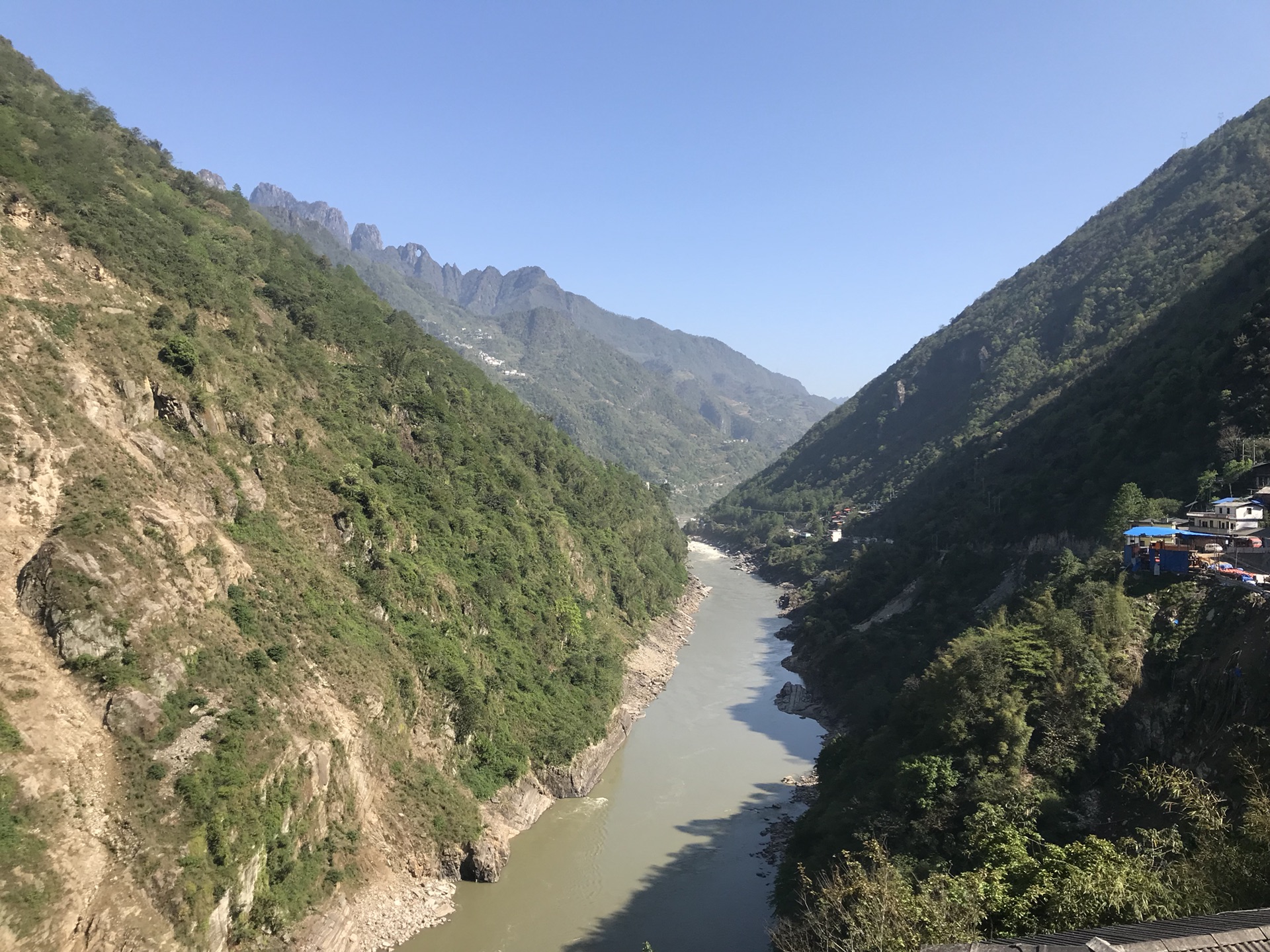 石月亮 石月亮观景台 石月亮 怒江 福贡 怒江第一湾 丙中洛 桃花岛 桃花岛